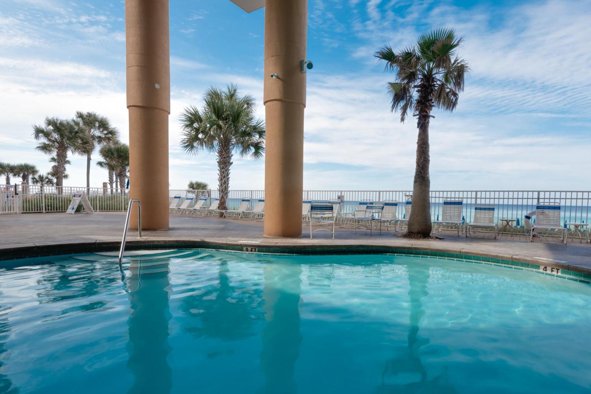 Gulf Front! 2 Bedroom 2 Ba! 11Th Floor Condo + Condo Amenities! Panama City Beach Exteriör bild